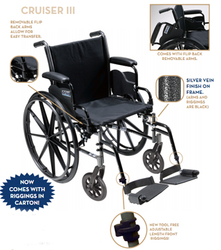 Cruiser III - Lightweight, Dual Axle